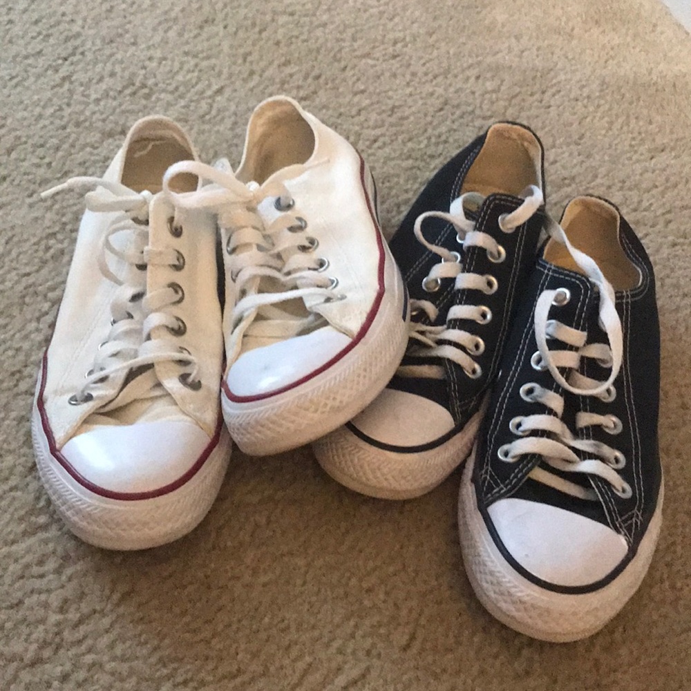 CONVERSE BUNDLE- SIZE 7.5 WOMENS